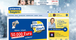 Desktop Screenshot of antenne.de